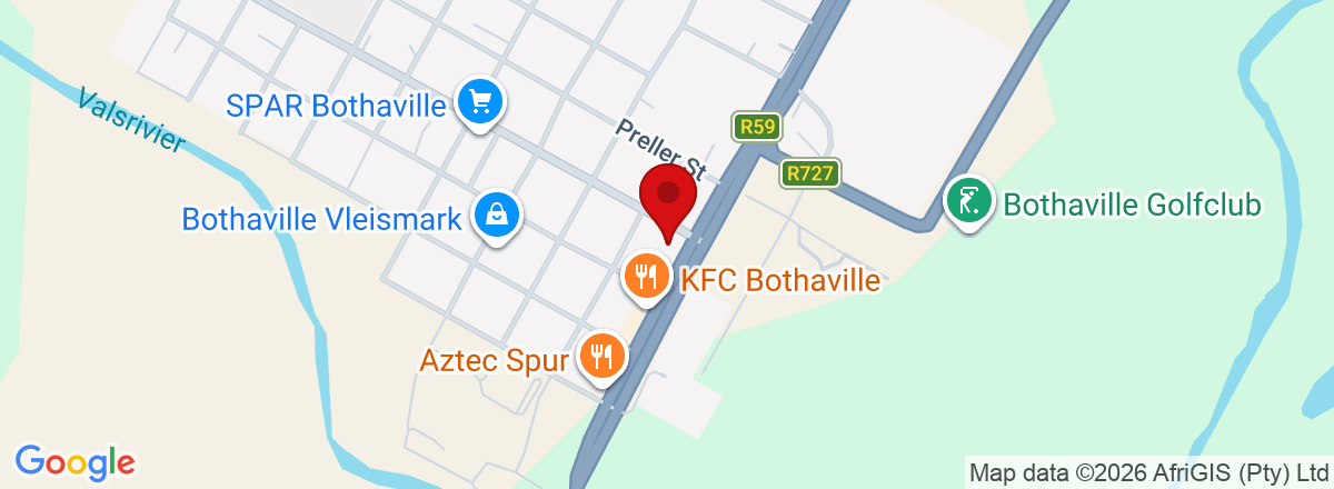 Directions to CFAO Mobility Toyota Bothaville