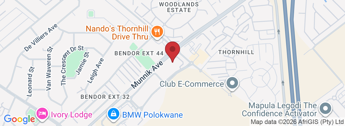 Directions to CFAO Mobility Toyota Limpopo