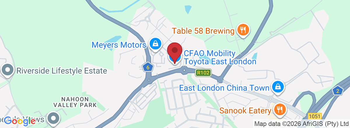 Directions to CFAO Mobility Buffalo Toyota East London