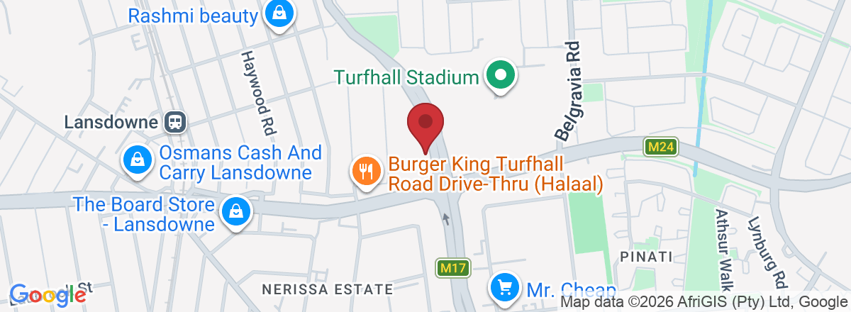 Directions to CFAO Mobility Toyota Rondebosch East