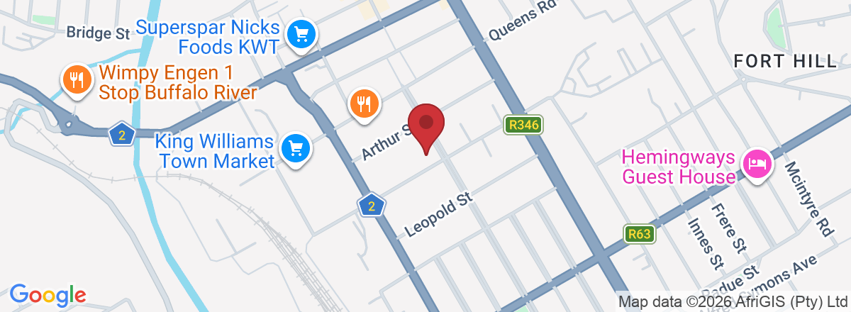 Directions to CFAO Mobility Buffalo Toyota King Williams Town