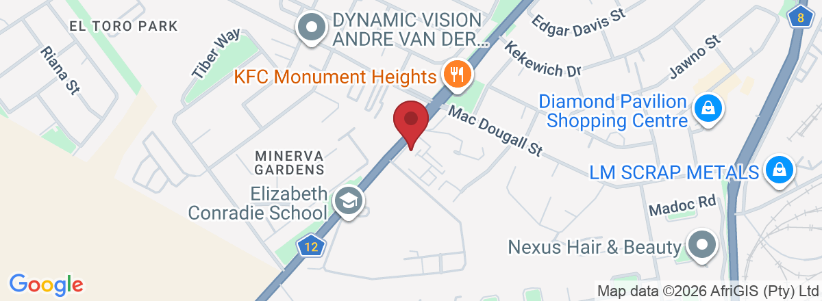 Directions to CFAO Mobility Toyota Kimberley