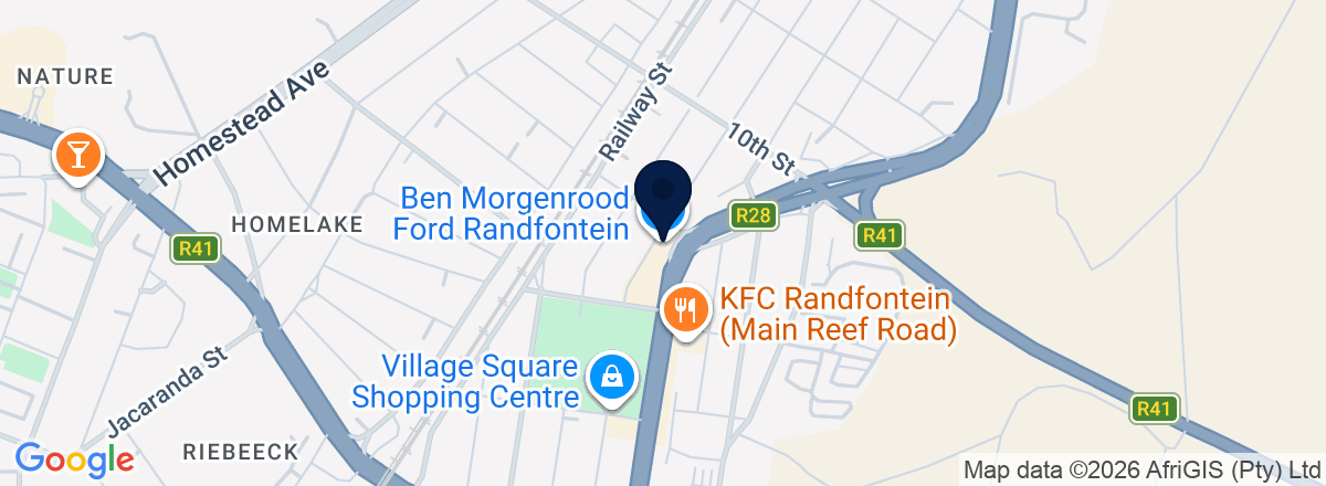 Directions to CFAO Mobility (Pty) Ford Randfontein