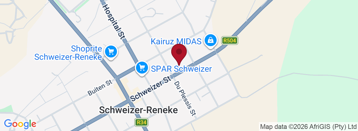 Directions to CFAO Mobility Toyota Schweizer Reneke