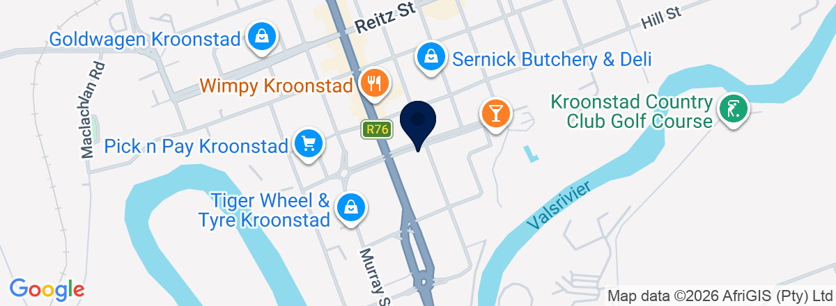 Directions to CFAO Mobility VW Kroonstad