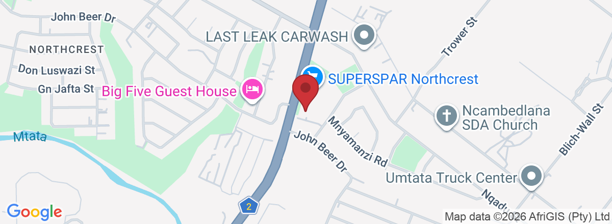 Directions to CFAO Mobility Buffalo Toyota Mthatha