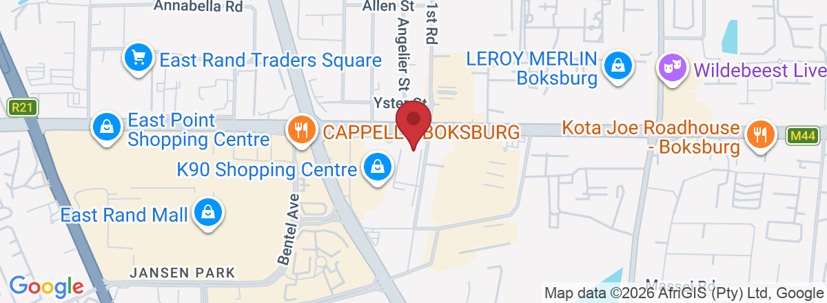 Directions to CFAO Mobility Toyota East Rand